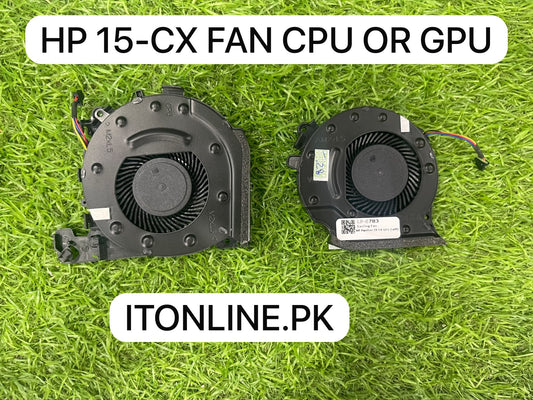 hp 15 cx cpu fan right and gpu fan left price in pakistan   