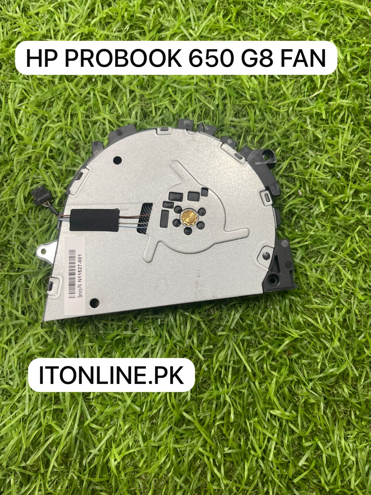 hp probook 650 g8 laptop fan service pn N11527 001 sticker view itstore info