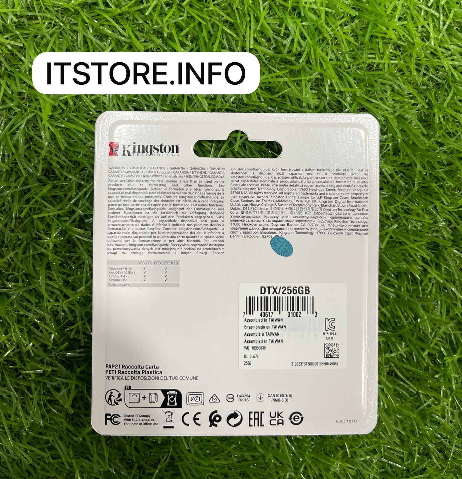 Kingston DTX 256GB USB Flash Drive Price at I.T. STORE Faisalabad