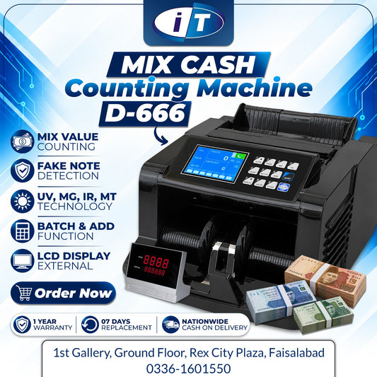 mix value cash counting machine price in rex city faisalabad