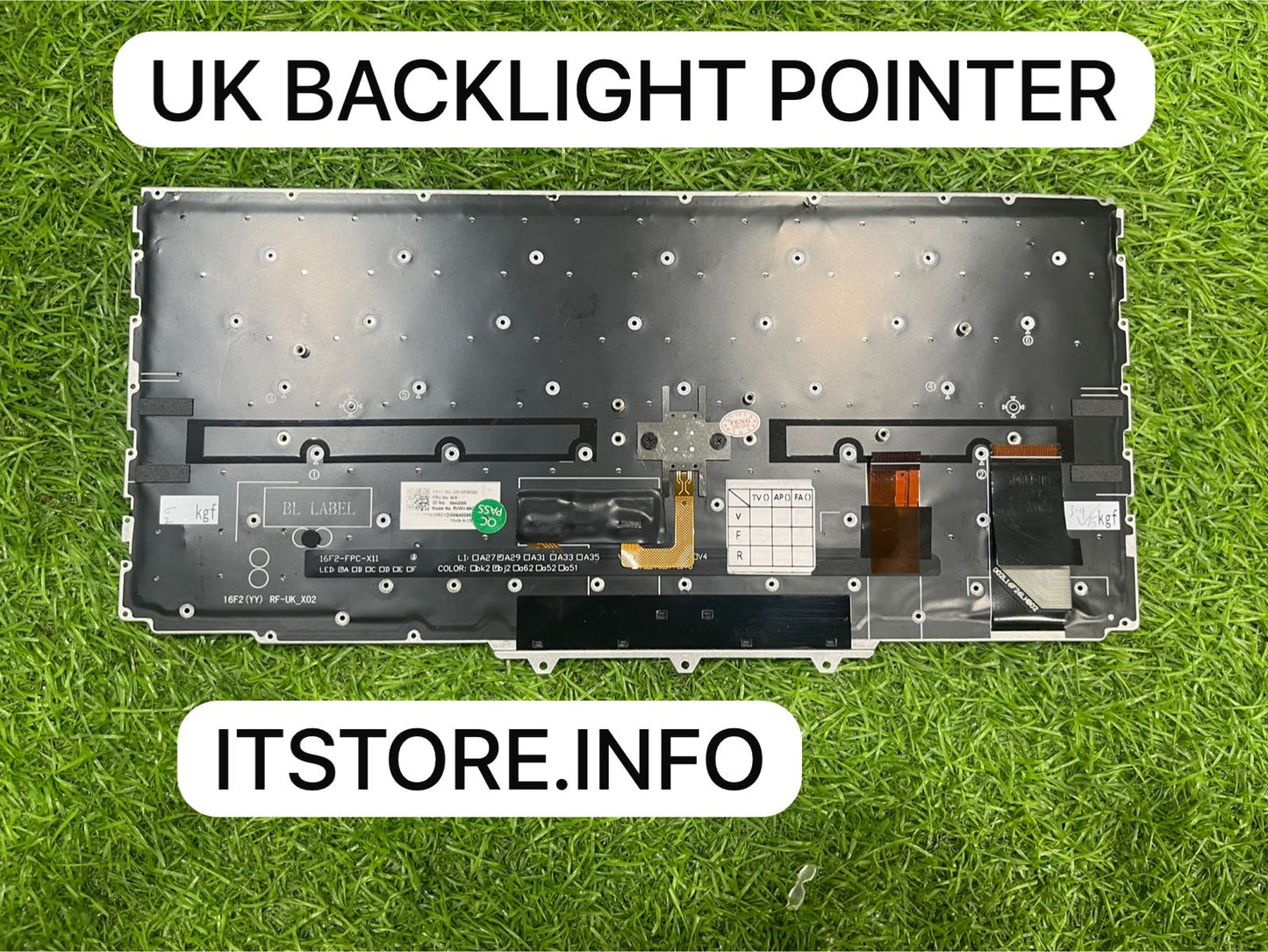 original lenovo thinkpad x1 yoga 3rd gen uk layout backlit keyboard back view ribbon connector itstore info