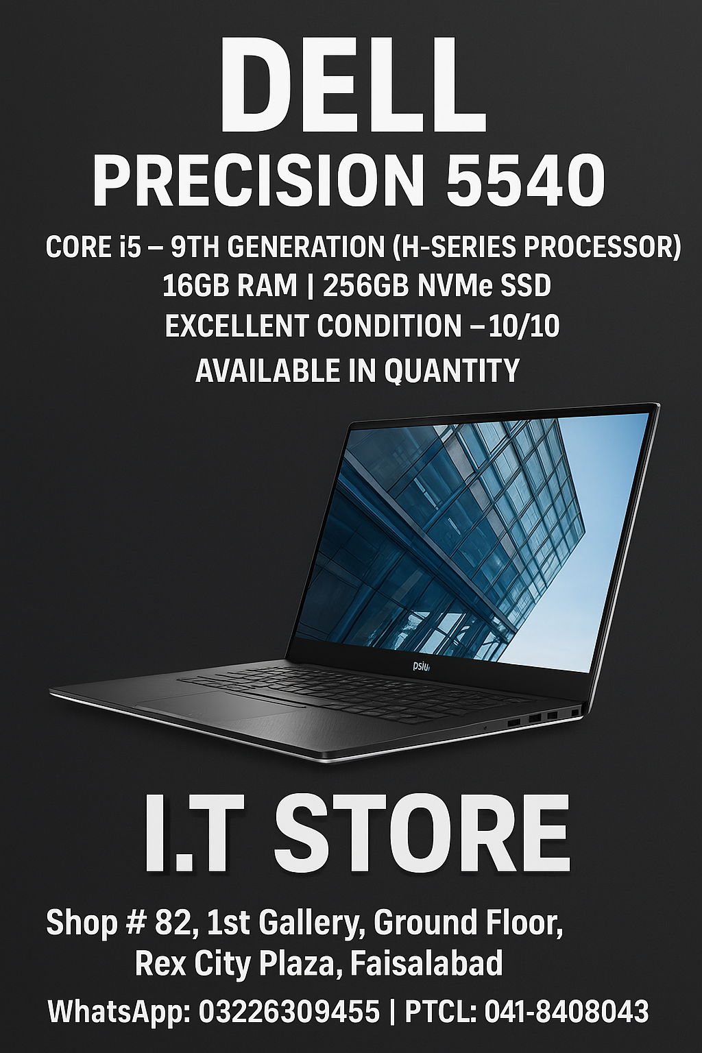 DELL 5540 LAPTOP 