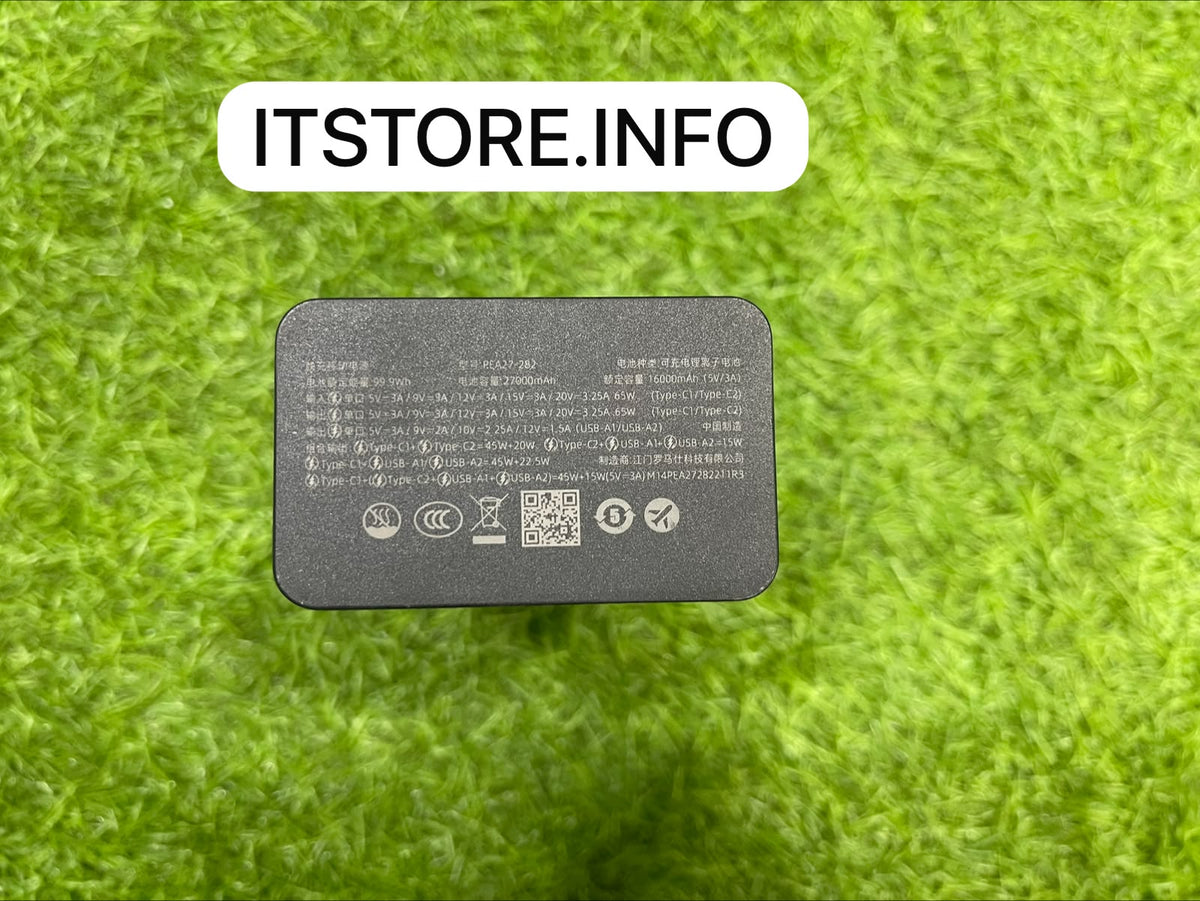 romoss 27000mah power bank 65w ports type c usb detail itstore info   