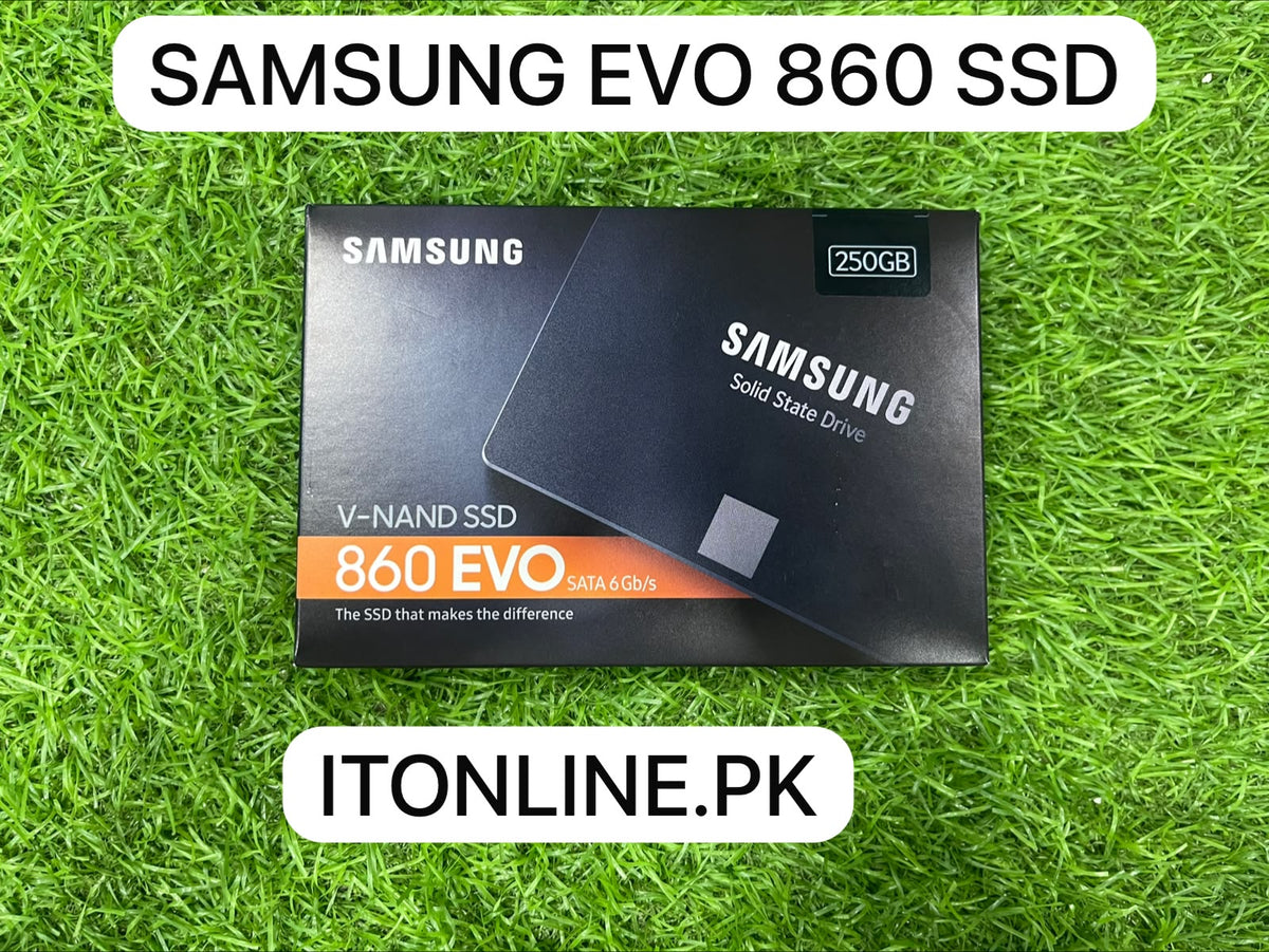 samsung 860 evo 250gb ssd back side specifications box detail itstore info   