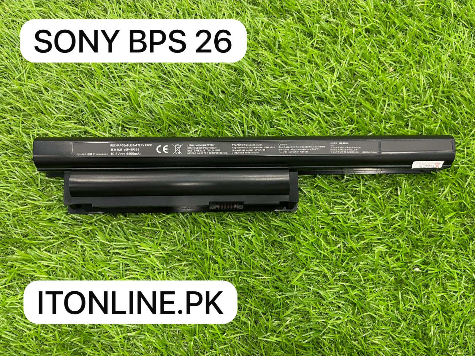Sony VGP-BPS26 4400mAh Laptop Battery Front View